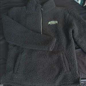 Black Sherpa Pullover